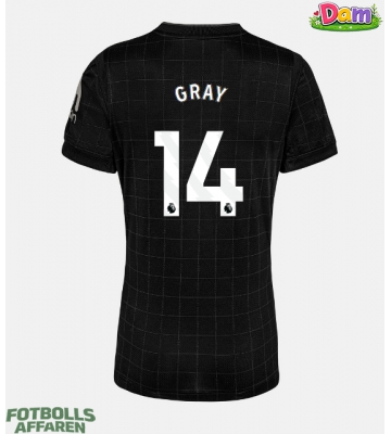 Tottenham Hotspur Archie Gray #14 Bortatröja Kvinnor 2025-26 Kortärmad